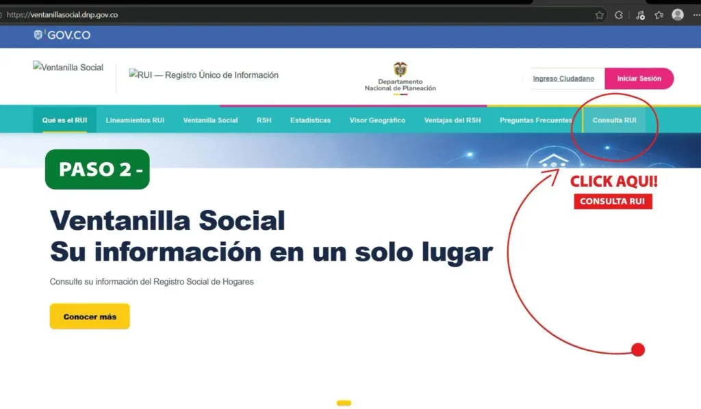 Paso 2. Abre el ingreso ciudadano