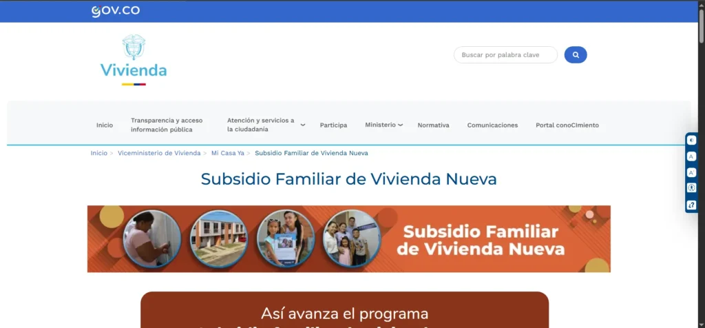 Subsidios de vivienda: Mi Casa Ya y cajas de compensación